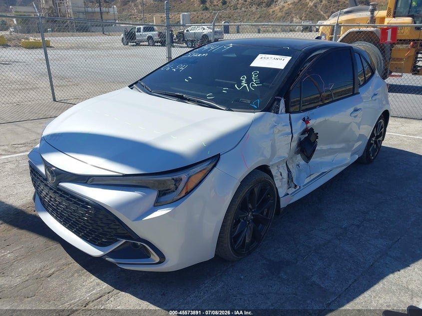 2025 Toyota Corolla VIN JTNC4MBE7S3249734 IAAI salvage auction — LEFT SIDE, Salvage Title, sold $5,700 on 2026-07-29 (photo 2)