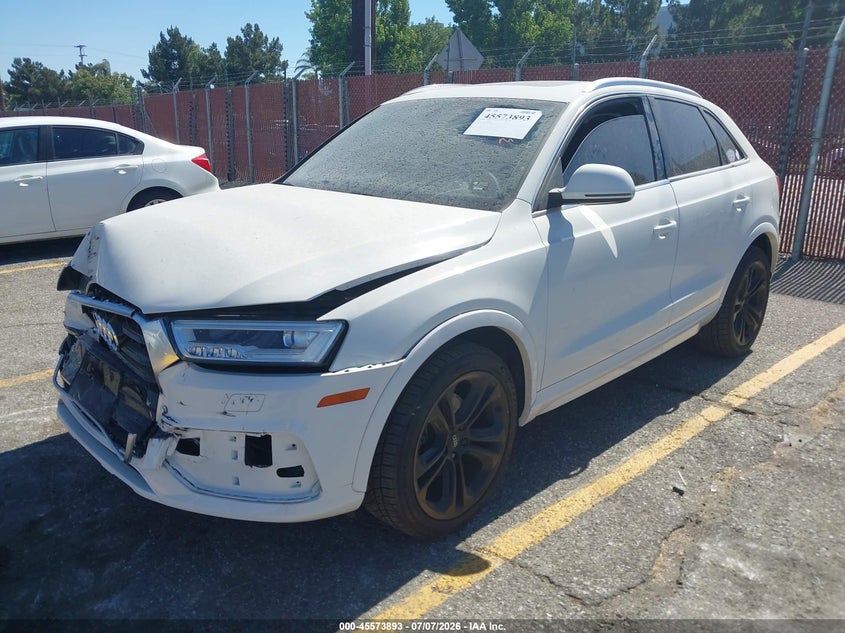 2017 Audi Q3 VIN WA1GCCFSXHR014876 IAAI salvage auction — NORMAL WEAR, Clear - Dealer Only (California), sold $4,200 on 2026-07-28 (photo 2)