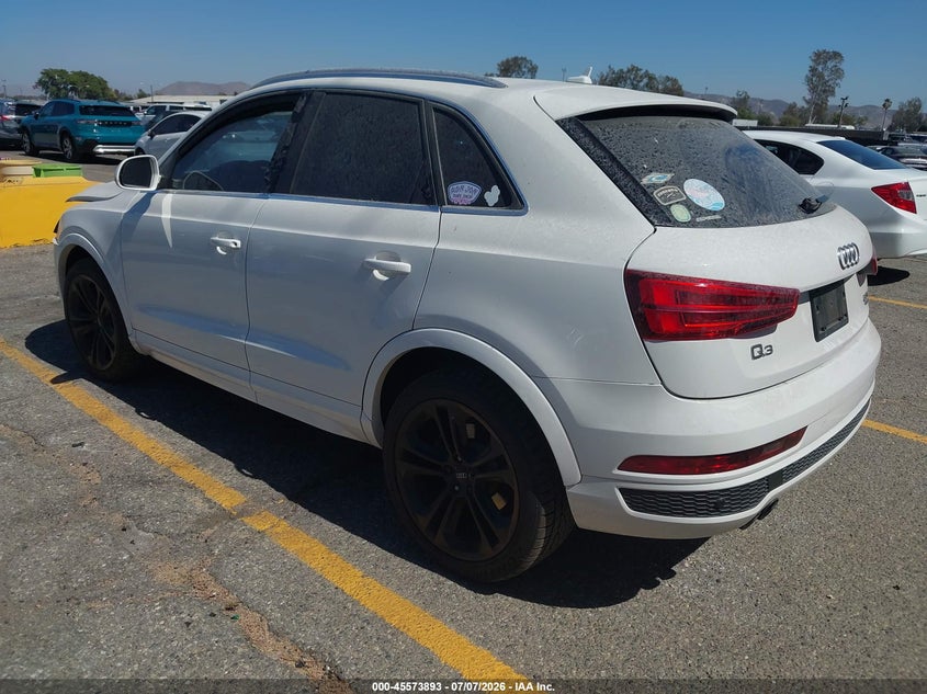 2017 Audi Q3 VIN WA1GCCFSXHR014876 IAAI salvage auction — NORMAL WEAR, Clear - Dealer Only (California), sold $4,200 on 2026-07-28 (photo 3)