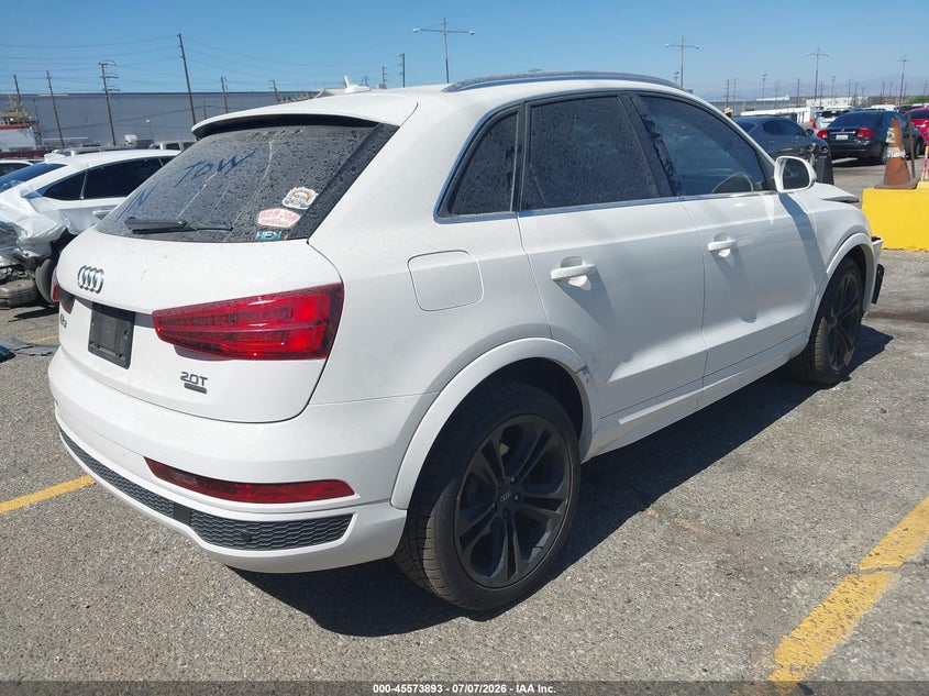 2017 Audi Q3 VIN WA1GCCFSXHR014876 IAAI salvage auction — NORMAL WEAR, Clear - Dealer Only (California), sold $4,200 on 2026-07-28 (photo 4)