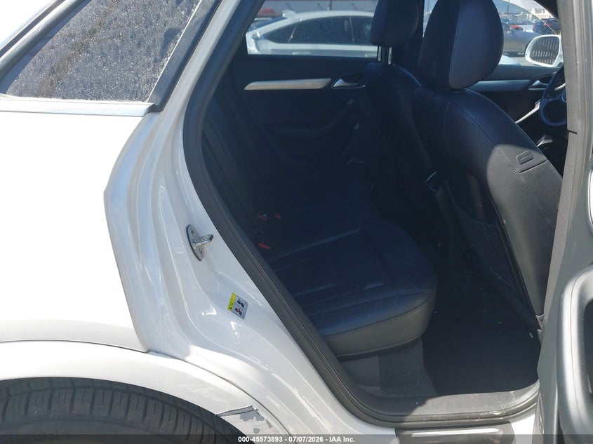 2017 Audi Q3 VIN WA1GCCFSXHR014876 IAAI salvage auction — NORMAL WEAR, Clear - Dealer Only (California), sold $4,200 on 2026-07-28 (photo 8)