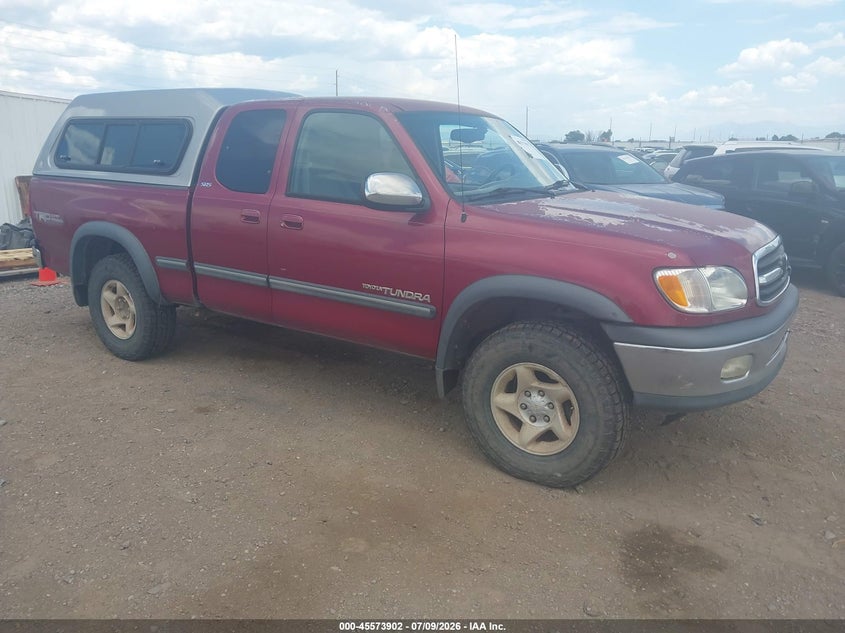 2001 Toyota Tundra VIN 5TBBT44161S170610 IAAI salvage auction — NORMAL WEAR, Clear (Colorado), sold $1,700 on 2026-07-15 (photo 1)