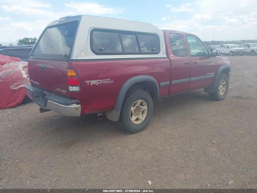 2001 Toyota Tundra VIN 5TBBT44161S170610 IAAI salvage auction — NORMAL WEAR, Clear (Colorado), sold $1,700 on 2026-07-15 (photo 4)