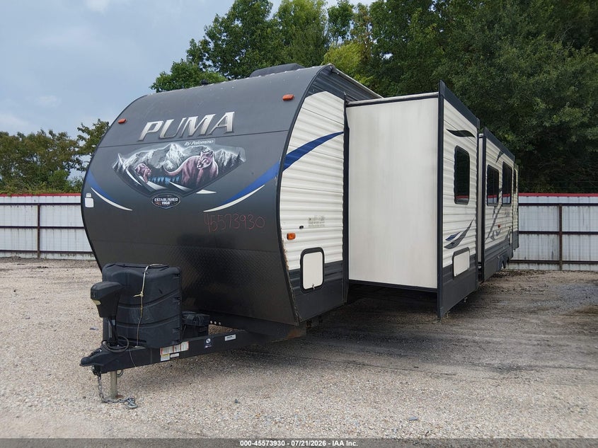 2020 Forest river Puma VIN 4X4TPUH28LP081387 IAAI salvage auction — Unknown, Clear (Louisiana), sold $7,300 on 2026-09-09 (photo 2)