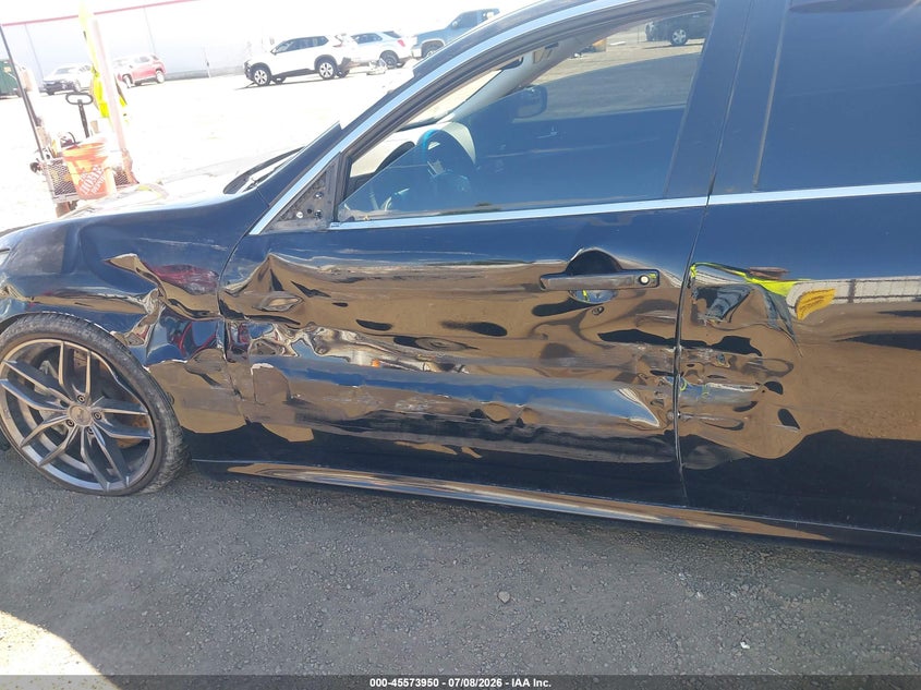 2012 Infiniti G VIN JN1CV6AP1CM620661 IAAI salvage auction — LEFT SIDE, Salvage Title, sold $1,350 on 2026-07-28 (photo 6)