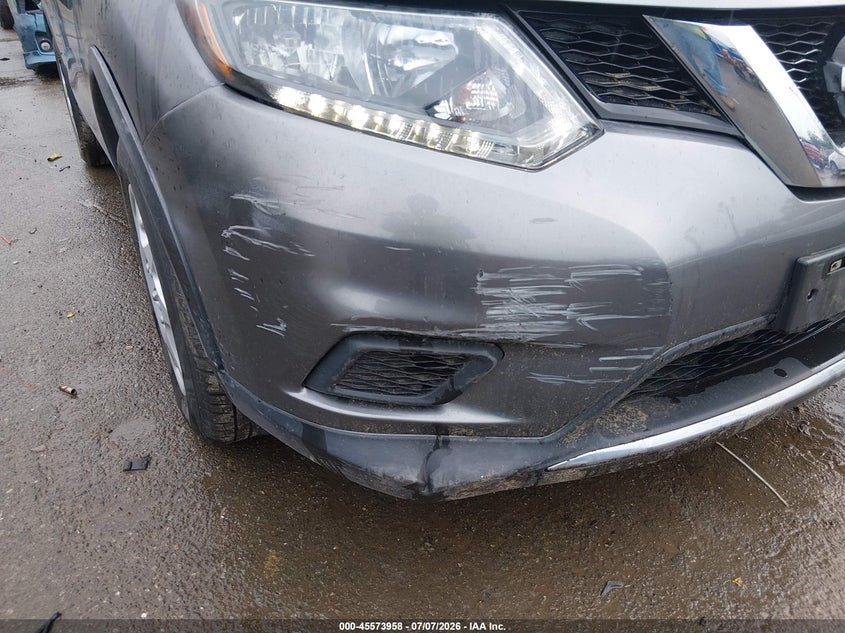 2015 Nissan Rogue VIN KNMAT2MV8FP572284 IAAI salvage auction — NORMAL WEAR, Clear (Massachusetts), sold $1,000 on 2026-07-22 (photo 6)