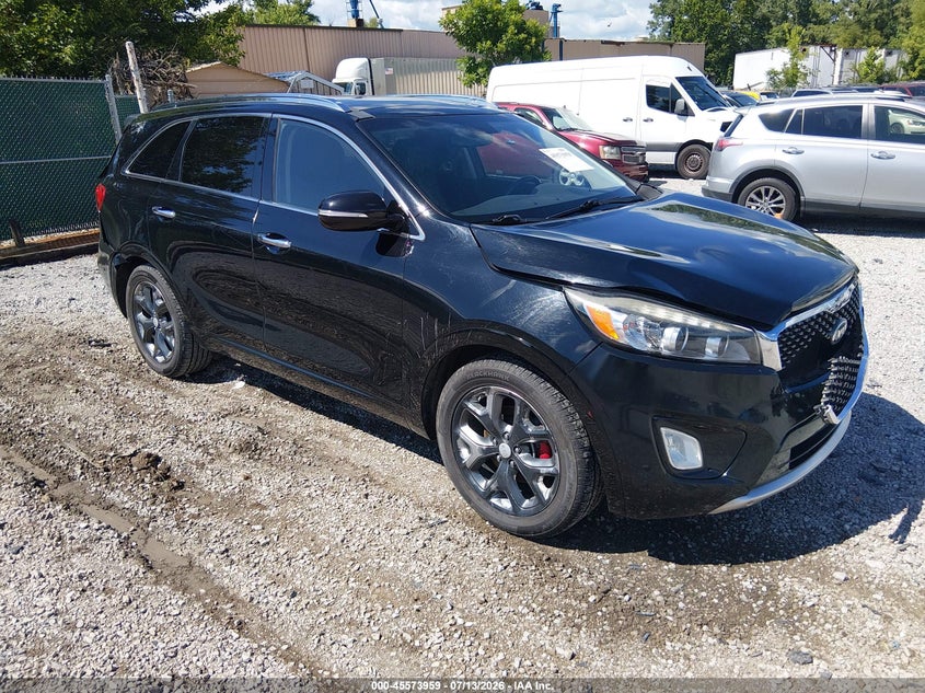 2016 Kia Sorento VIN 5XYPK4A58GG078072 IAAI salvage auction — FRONT & REAR, Salvage Title, sold $1,150 on 2026-07-29 (photo 1)