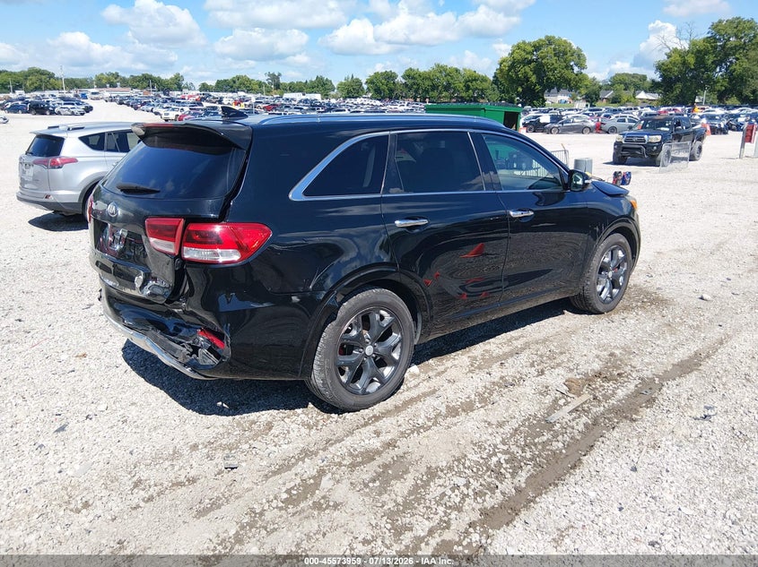 2016 Kia Sorento VIN 5XYPK4A58GG078072 IAAI salvage auction — FRONT & REAR, Salvage Title, sold $1,150 on 2026-07-29 (photo 4)