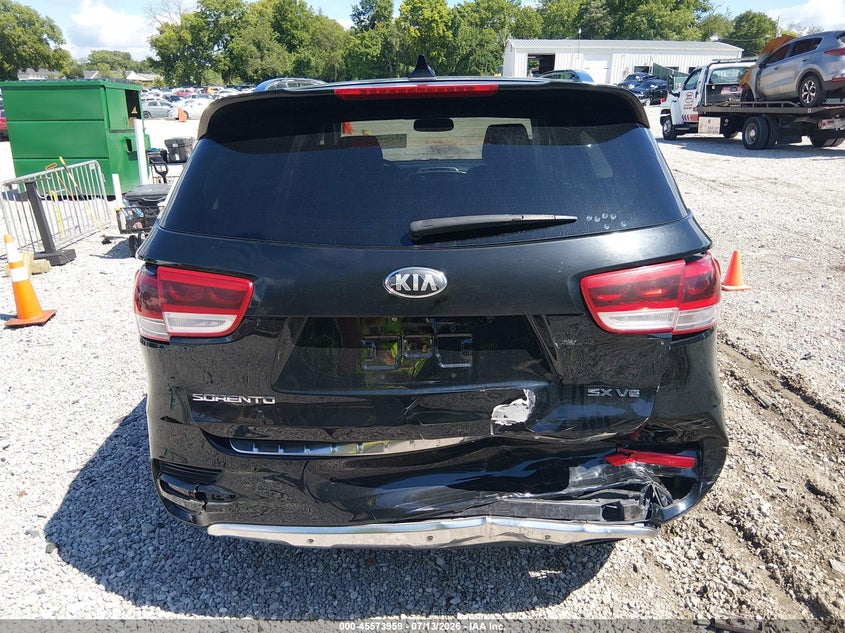 2016 Kia Sorento VIN 5XYPK4A58GG078072 IAAI salvage auction — FRONT & REAR, Salvage Title, sold $1,150 on 2026-07-29 (photo 6)