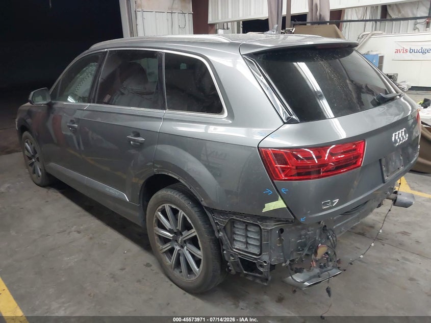2017 Audi Q7 VIN WA1AAAF74HD011108 IAAI salvage auction — REAR END, Salvage (Arizona), sold $2,950 on 2026-07-28 (photo 3)