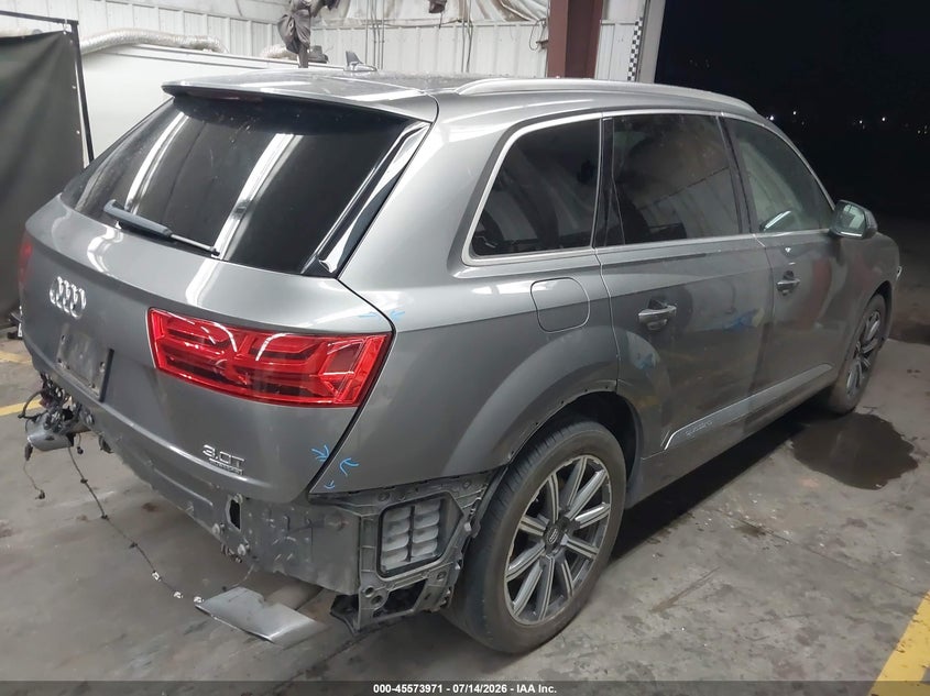 2017 Audi Q7 VIN WA1AAAF74HD011108 IAAI salvage auction — REAR END, Salvage (Arizona), sold $2,950 on 2026-07-28 (photo 4)