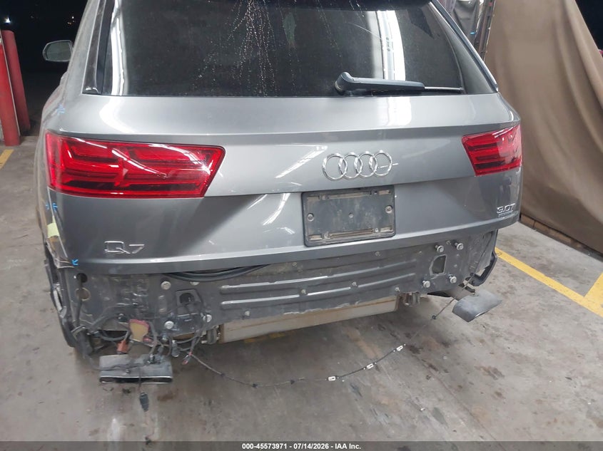 2017 Audi Q7 VIN WA1AAAF74HD011108 IAAI salvage auction — REAR END, Salvage (Arizona), sold $2,950 on 2026-07-28 (photo 6)