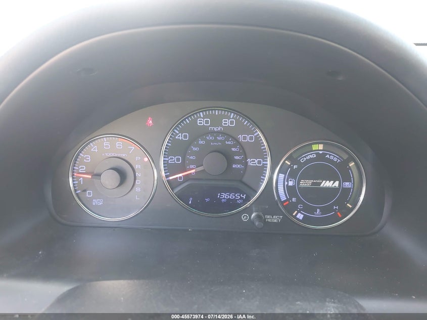 2005 Honda Civic hybrid VIN JHMES96615S009008 IAAI salvage auction — NORMAL WEAR, Clear - Dealer Only (California), sold $175 on 2026-07-28 (photo 7)