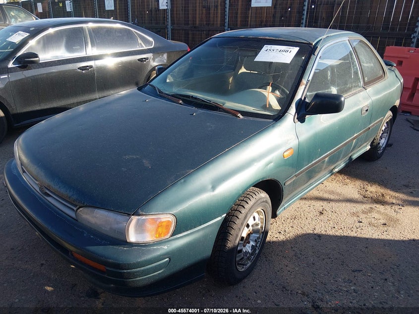 1995 Subaru Impreza VIN JF1GM2350SG403692 IAAI salvage auction — REAR END, Clear (Colorado), sold $300 on 2026-07-21 (photo 2)
