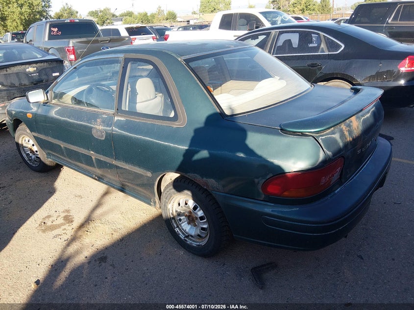 1995 Subaru Impreza VIN JF1GM2350SG403692 IAAI salvage auction — REAR END, Clear (Colorado), sold $300 on 2026-07-21 (photo 3)