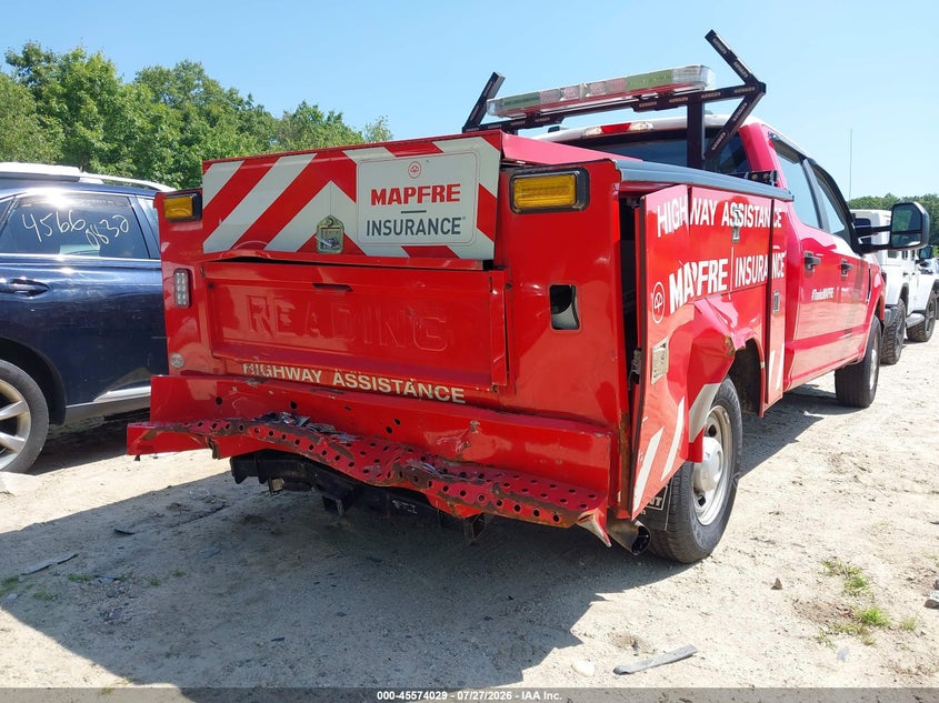 2021 Ford F250 VIN 1FT7W2A60MED50118 IAAI salvage auction — RIGHT REAR, Salvage (Massachusetts), sold $7,500 on 2026-08-27 (photo 6)