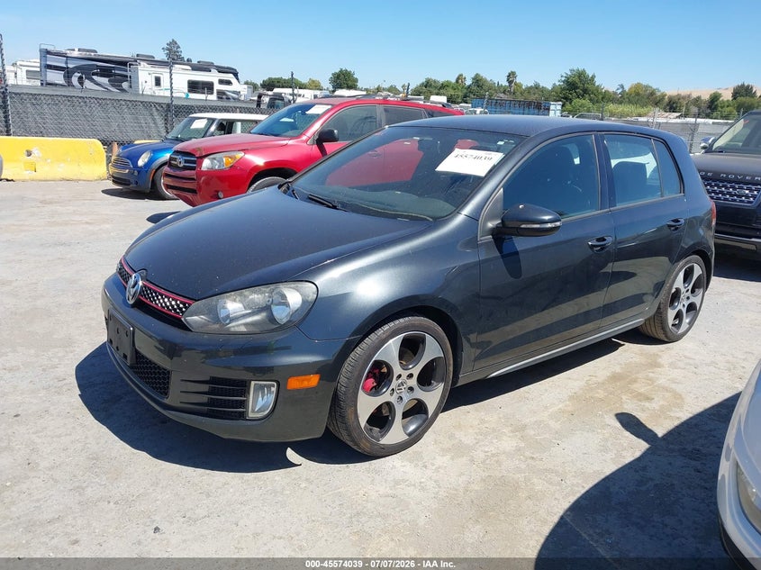 2011 Volkswagen Gti VIN WVWHD7AJ0BW285466 IAAI salvage auction — NORMAL WEAR, Clear - Dealer Only (California), sold $1,400 on 2026-07-19 (photo 2)