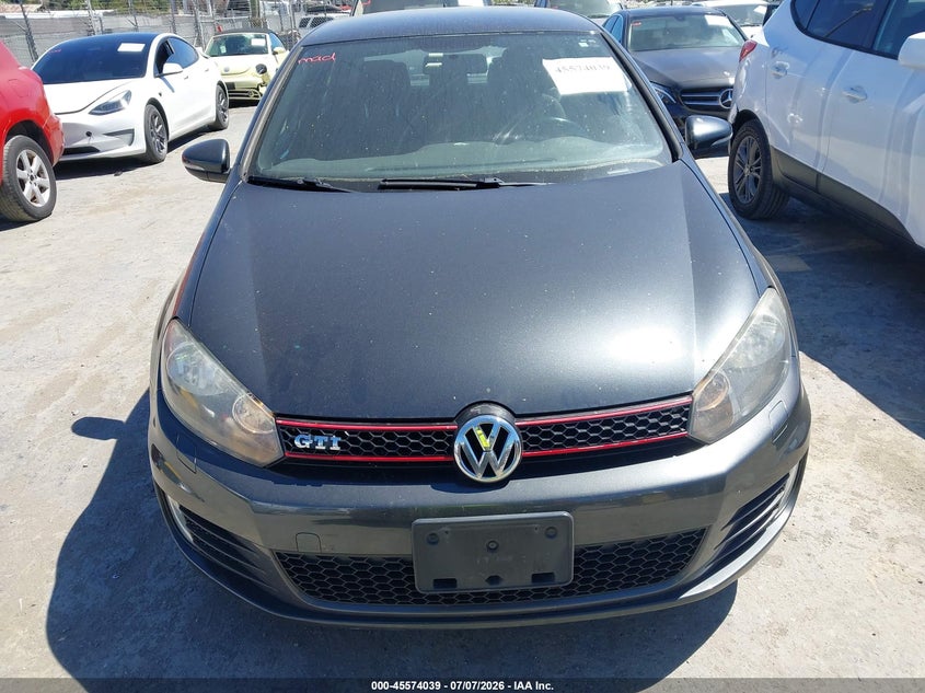 2011 Volkswagen Gti VIN WVWHD7AJ0BW285466 IAAI salvage auction — NORMAL WEAR, Clear - Dealer Only (California), sold $1,400 on 2026-07-19 (photo 6)