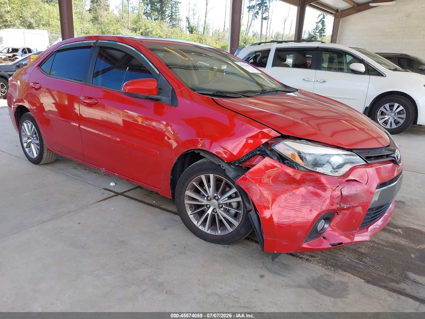 2015 Toyota Corolla VIN 5YFBURHE9FP218163 IAAI salvage auction — RIGHT FRONT, Bill Of Sale (Washington), sold $2,350 on 2026-07-25 (photo 1)