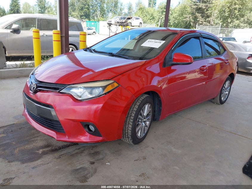 2015 Toyota Corolla VIN 5YFBURHE9FP218163 IAAI salvage auction — RIGHT FRONT, Bill Of Sale (Washington), sold $2,350 on 2026-07-25 (photo 2)