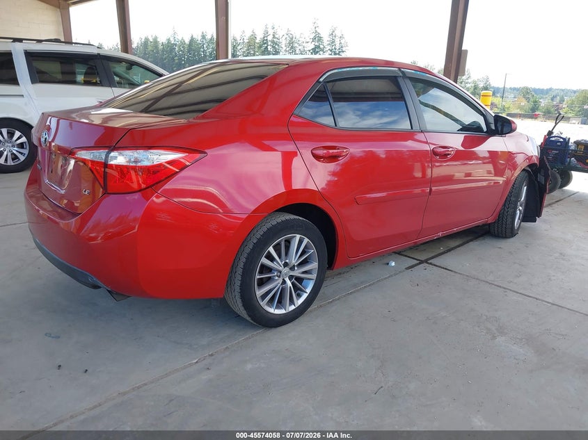 2015 Toyota Corolla VIN 5YFBURHE9FP218163 IAAI salvage auction — RIGHT FRONT, Bill Of Sale (Washington), sold $2,350 on 2026-07-25 (photo 4)