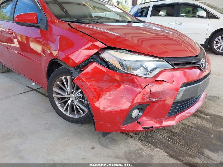 2015 Toyota Corolla VIN 5YFBURHE9FP218163 IAAI salvage auction — RIGHT FRONT, Bill Of Sale (Washington), sold $2,350 on 2026-07-25 (photo 6)