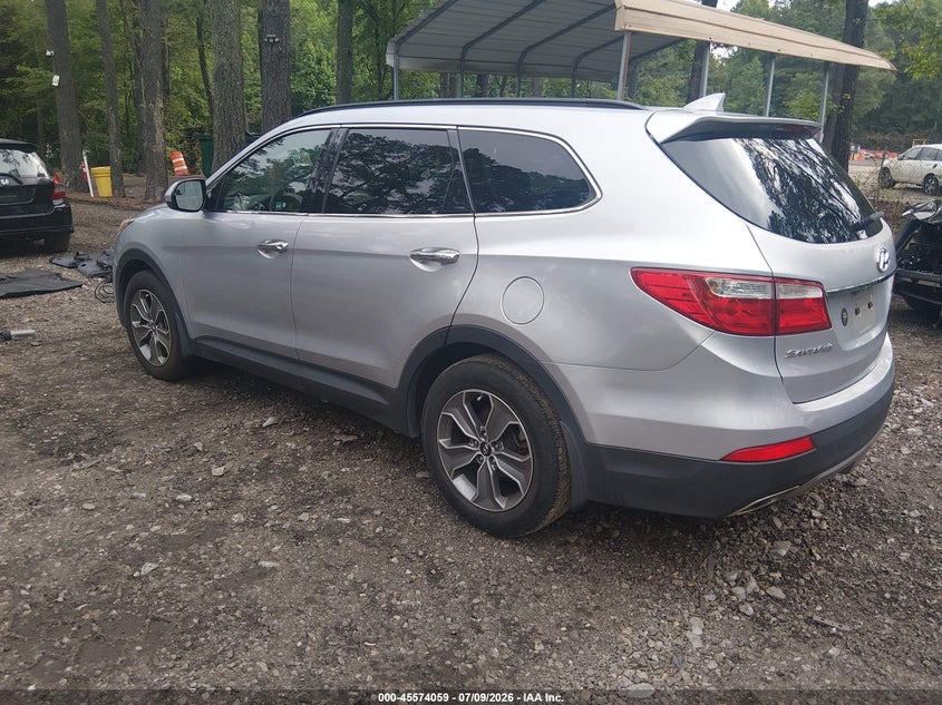 2016 Hyundai Santa fe VIN KM8SM4HF6GU153803 IAAI salvage auction — NORMAL WEAR, Clear (Virginia), sold $1,300 on 2026-07-14 (photo 3)