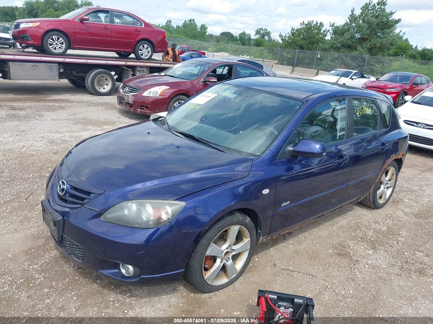 2006 Mazda 3 VIN JM1BK343361477985 IAAI salvage auction — NORMAL WEAR, Clear (Wisconsin), sold $275 on 2026-07-14 (photo 2)