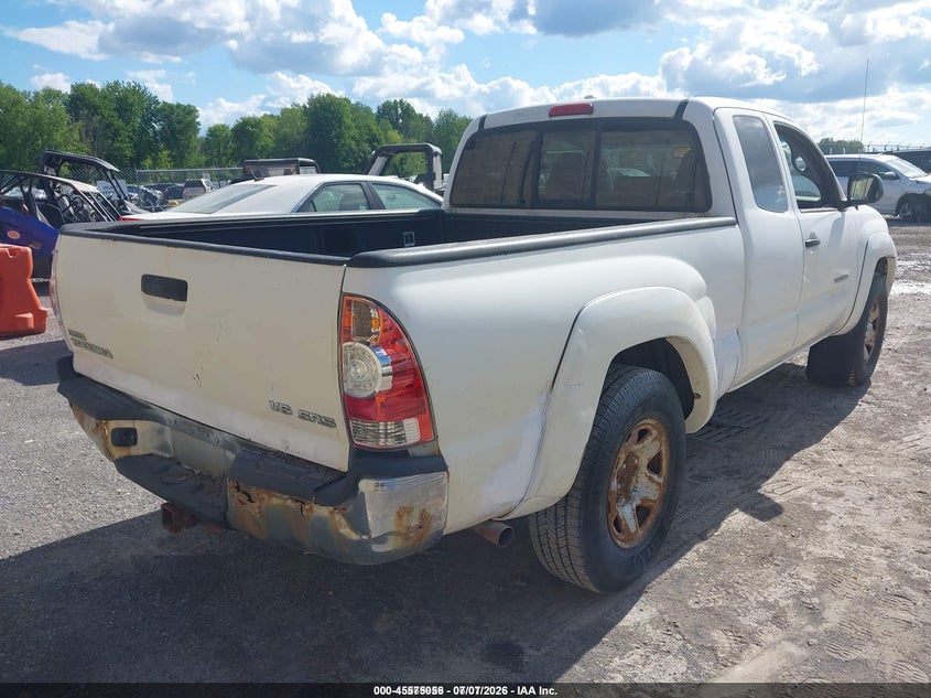2010 Toyota Tacoma VIN 5TEUU4EN0AZ714682 IAAI salvage auction — RIGHT SIDE, Clear (New York), sold $1,800 on 2026-07-09 (photo 4)