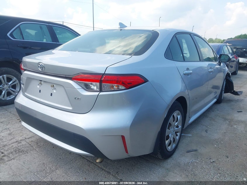 2020 Toyota Corolla VIN JTDEPRAE4LJ060233 IAAI salvage auction — FRONT END, Salvage (Ohio), sold $3,850 on 2026-07-28 (photo 4)