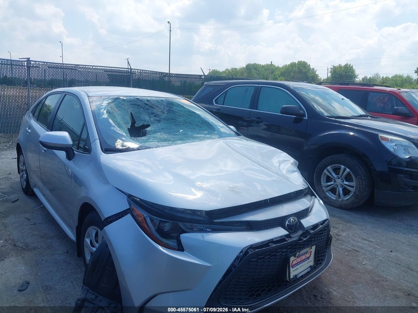 2020 Toyota Corolla VIN JTDEPRAE4LJ060233 IAAI salvage auction — FRONT END, Salvage (Ohio), sold $3,850 on 2026-07-28 (photo 6)