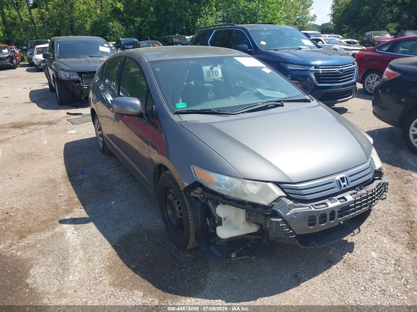 2010 Honda Insight VIN JHMZE2H5XAS008731 IAAI salvage auction — FRONT END, Salvage (Ohio), sold $25 on 2026-07-28 (photo 1)