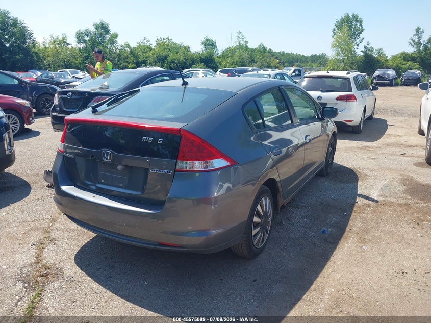 2010 Honda Insight VIN JHMZE2H5XAS008731 IAAI salvage auction — FRONT END, Salvage (Ohio), sold $25 on 2026-07-28 (photo 4)