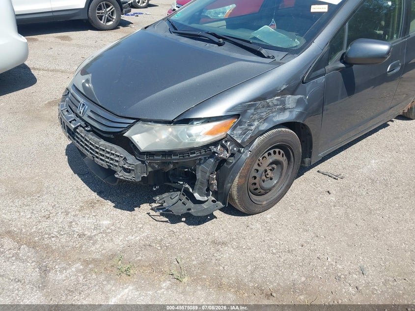 2010 Honda Insight VIN JHMZE2H5XAS008731 IAAI salvage auction — FRONT END, Salvage (Ohio), sold $25 on 2026-07-28 (photo 6)