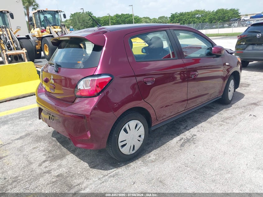 2024 Mitsubishi Mirage VIN ML32AUHJ0RH017957 IAAI salvage auction — FRONT END, Enterprise Vehicles Clear Only (South Carolina), sold $2,650 on 2026-07-16 (photo 4)