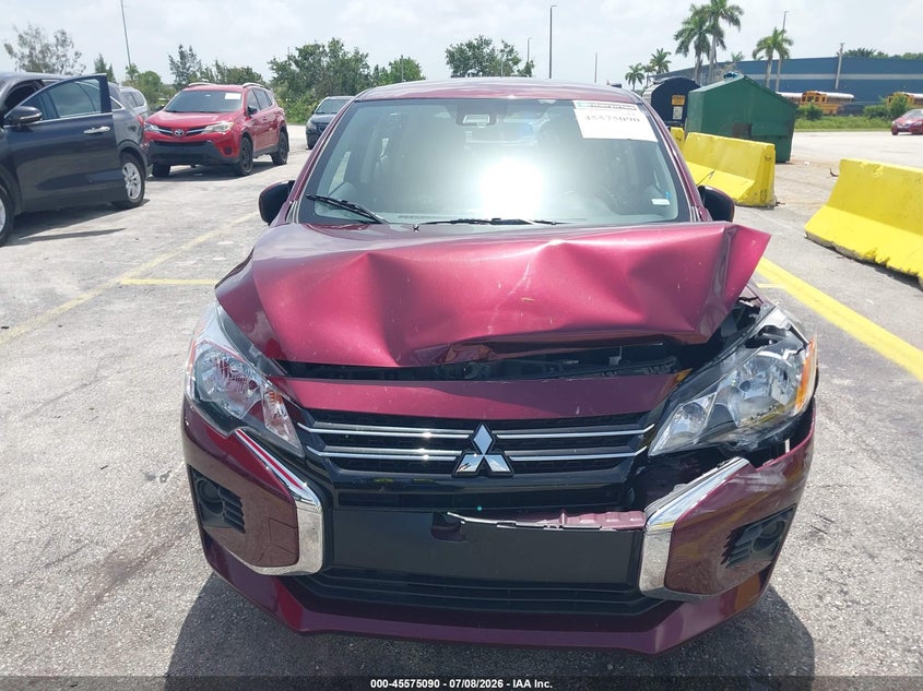 2024 Mitsubishi Mirage VIN ML32AUHJ0RH017957 IAAI salvage auction — FRONT END, Enterprise Vehicles Clear Only (South Carolina), sold $2,650 on 2026-07-16 (photo 6)