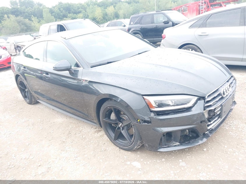2018 Audi A5 VIN WAUFNCF5XJA025206 — IAAI salvage auction photo