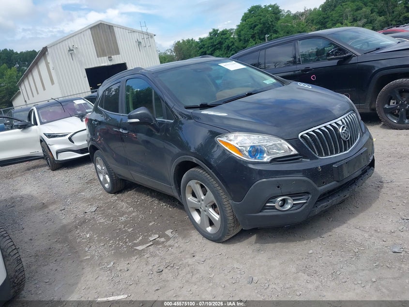 2015 Buick Encore VIN KL4CJHSB7FB267134 IAAI salvage auction — FRONT END, Mv-907A (New York), sold $1,250 on 2026-08-20 (photo 1)