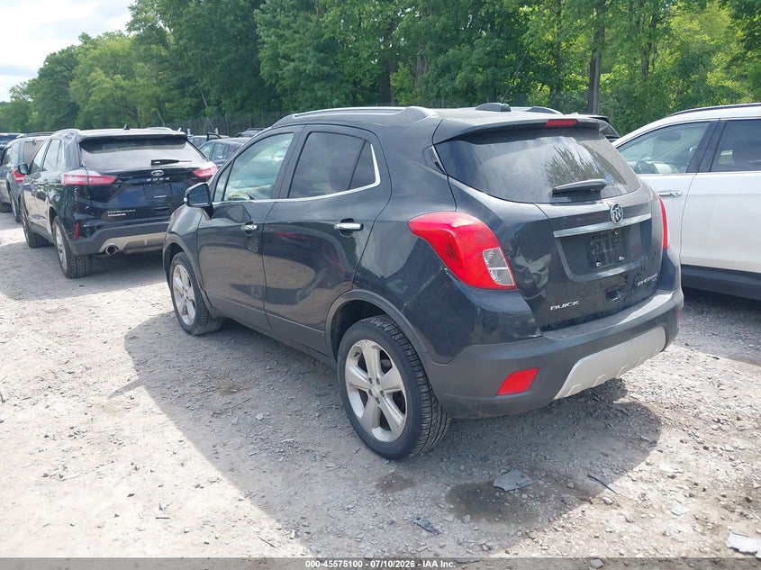 2015 Buick Encore VIN KL4CJHSB7FB267134 IAAI salvage auction — FRONT END, Mv-907A (New York), sold $1,250 on 2026-08-20 (photo 3)