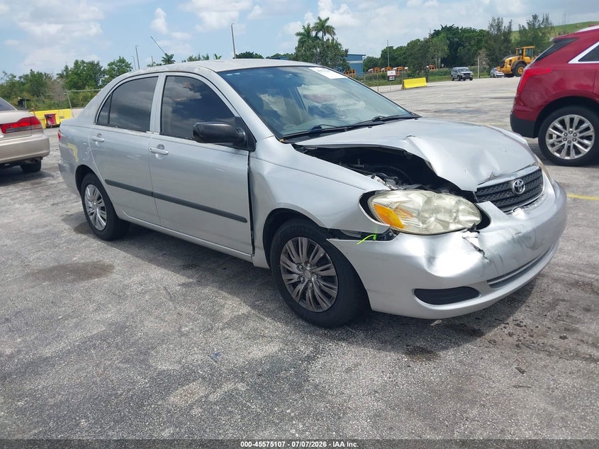 2005 Toyota Corolla VIN JTDBR32EX52059626 IAAI salvage auction — NORMAL WEAR, Clear (Florida), sold $1,000 on 2026-07-23 (photo 1)