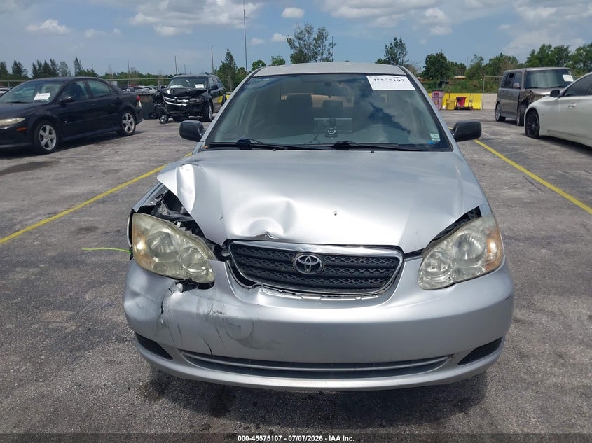 2005 Toyota Corolla VIN JTDBR32EX52059626 IAAI salvage auction — NORMAL WEAR, Clear (Florida), sold $1,000 on 2026-07-23 (photo 6)