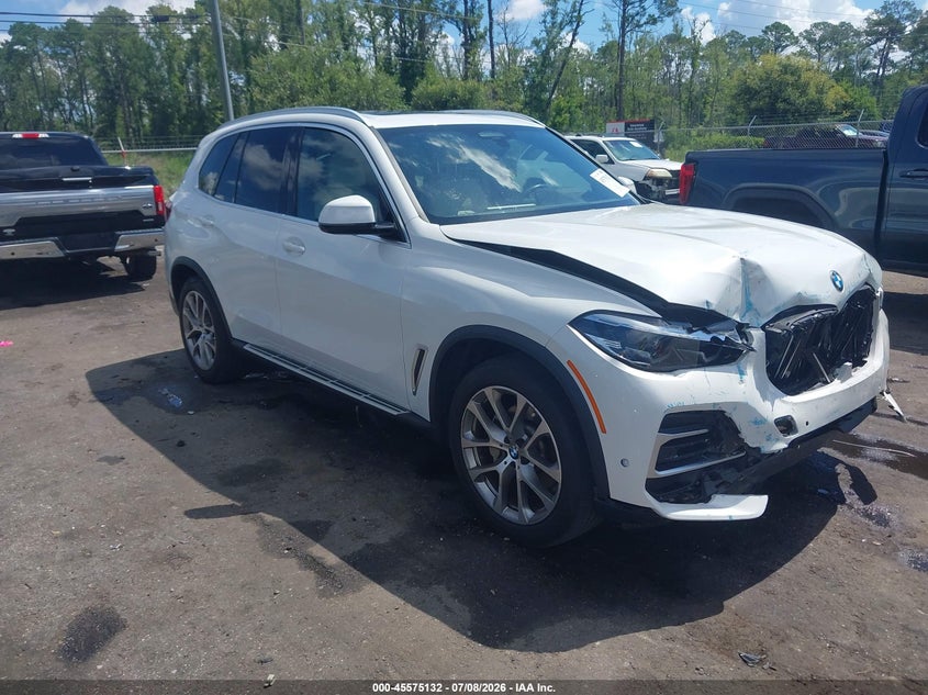 2022 BMW X5 VIN 5UXCR4C03N9M72569 IAAI salvage auction — FRONT END, Certificate Of Destruction (Florida), sold $21,400 on 2026-07-23 (photo 1)