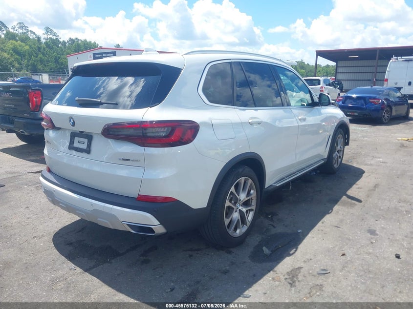 2022 BMW X5 VIN 5UXCR4C03N9M72569 IAAI salvage auction — FRONT END, Certificate Of Destruction (Florida), sold $21,400 on 2026-07-23 (photo 4)