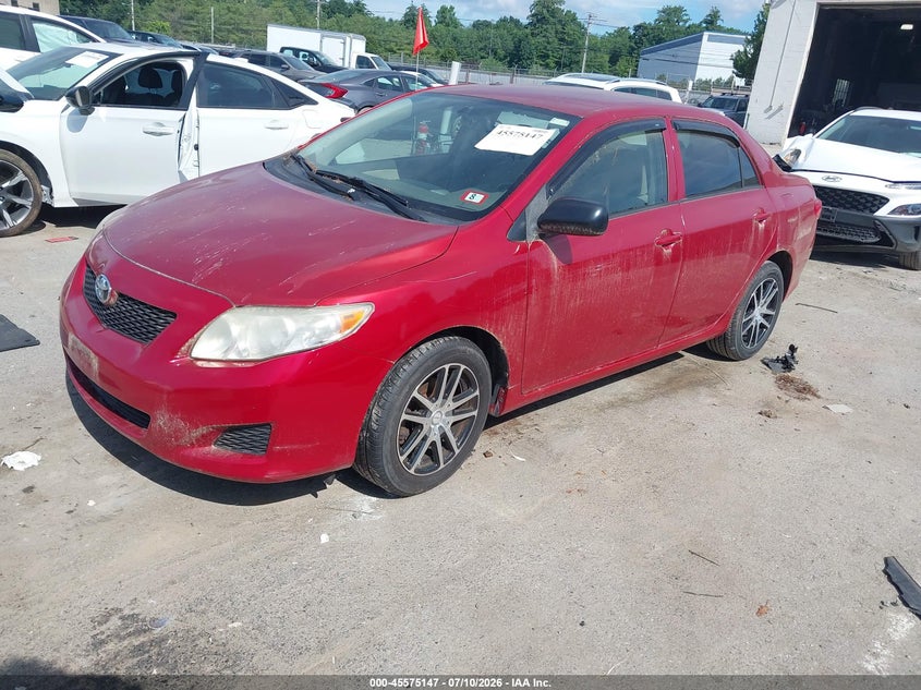 2010 Toyota Corolla VIN JTDBU4EE1A9100856 IAAI salvage auction — NORMAL WEAR, Original (New Hampshire), sold $525 on 2026-07-22 (photo 2)