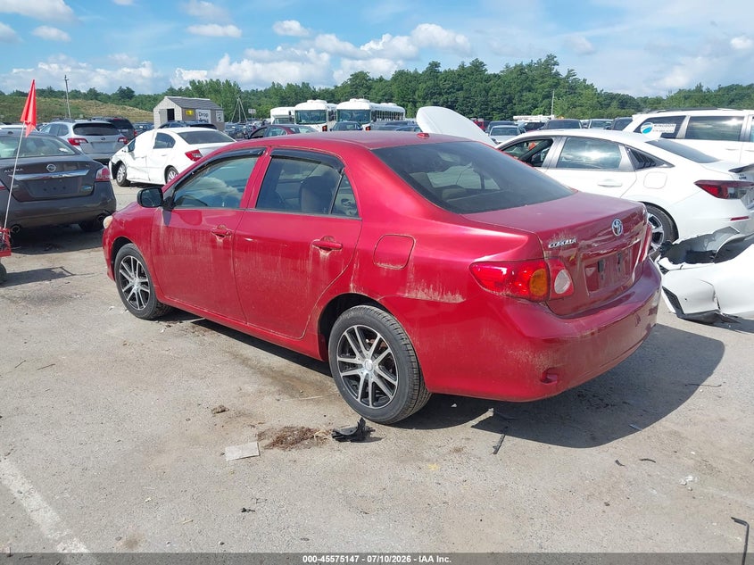 2010 Toyota Corolla VIN JTDBU4EE1A9100856 IAAI salvage auction — NORMAL WEAR, Original (New Hampshire), sold $525 on 2026-07-22 (photo 3)