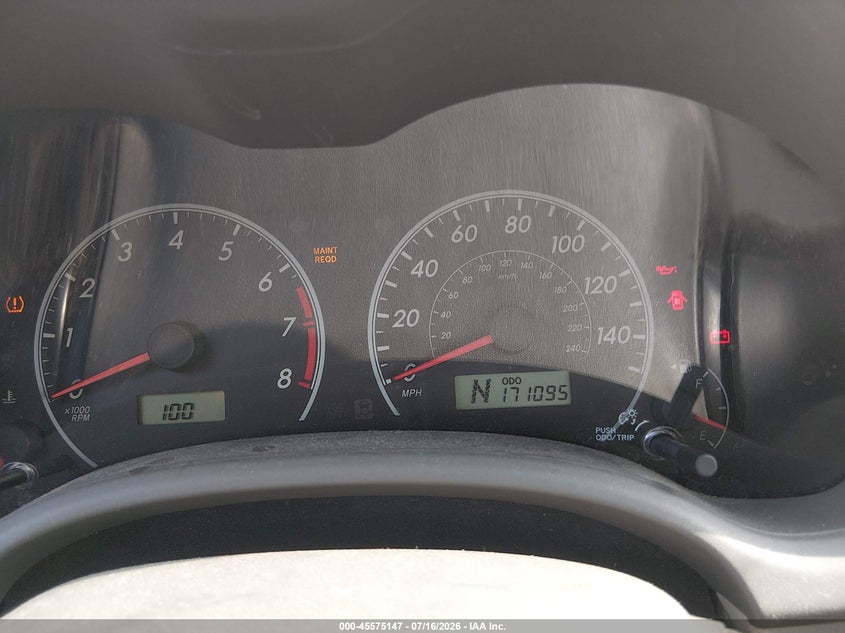 2010 Toyota Corolla VIN JTDBU4EE1A9100856 IAAI salvage auction — NORMAL WEAR, Original (New Hampshire), sold $525 on 2026-07-22 (photo 7)