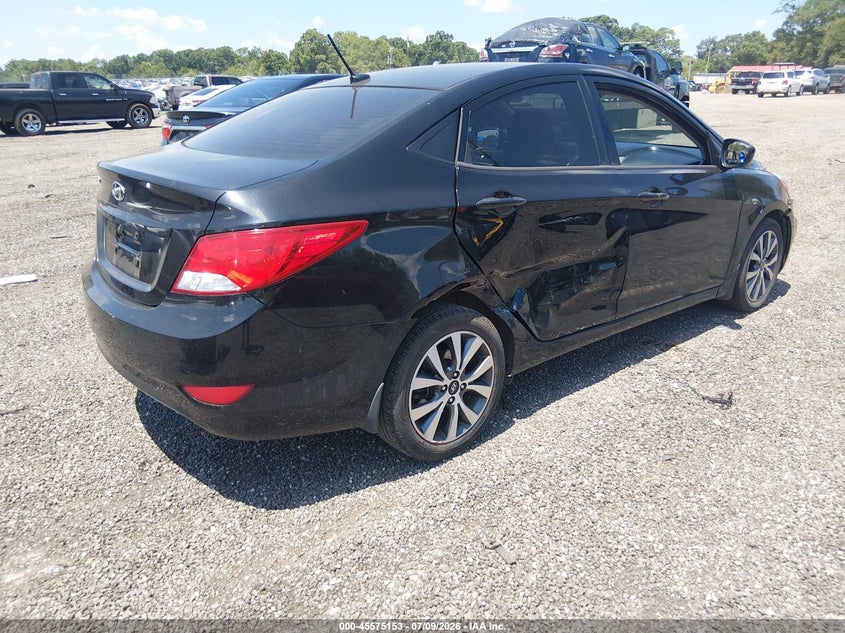 2017 Hyundai Accent VIN KMHCT4AEXHU373746 IAAI salvage auction — RIGHT SIDE, Salvage (South Carolina), sold $1,500 on 2026-08-02 (photo 4)