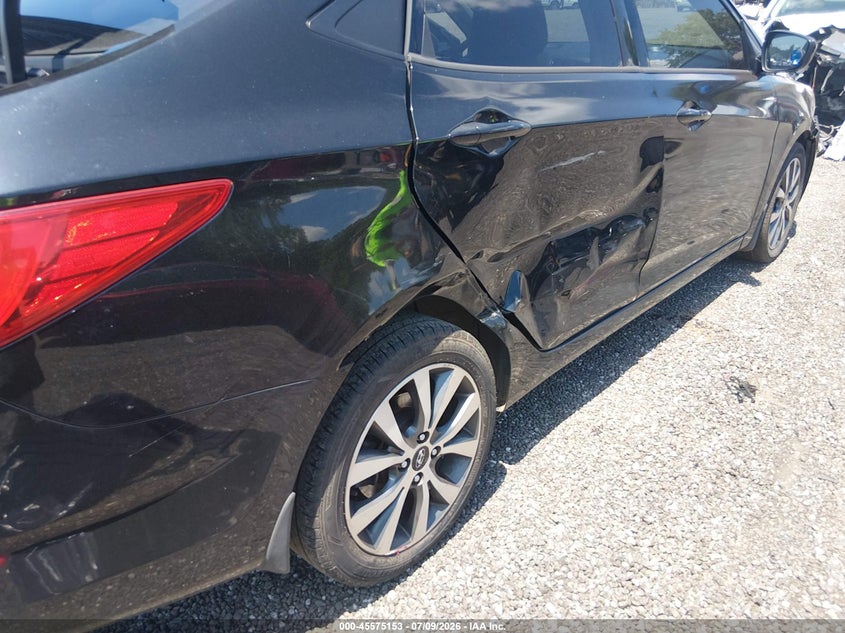 2017 Hyundai Accent VIN KMHCT4AEXHU373746 IAAI salvage auction — RIGHT SIDE, Salvage (South Carolina), sold $1,500 on 2026-08-02 (photo 6)