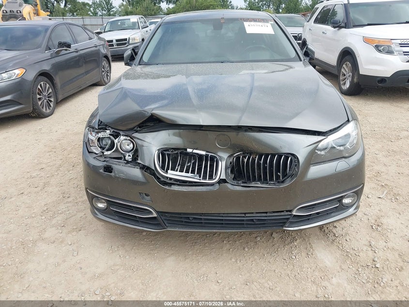 2014 BMW 5er VIN WBA5B3C5XED532636 IAAI salvage auction — FRONT END, Salvage (Ohio), sold $25 on 2026-07-29 (photo 6)