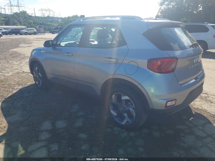 2026 Hyundai Venue VIN KMHRC8A37TU439923 IAAI salvage auction — STORM DAMAGE, Salvage (Pennsylvania), sold $2,150 on 2026-07-24 (photo 3)